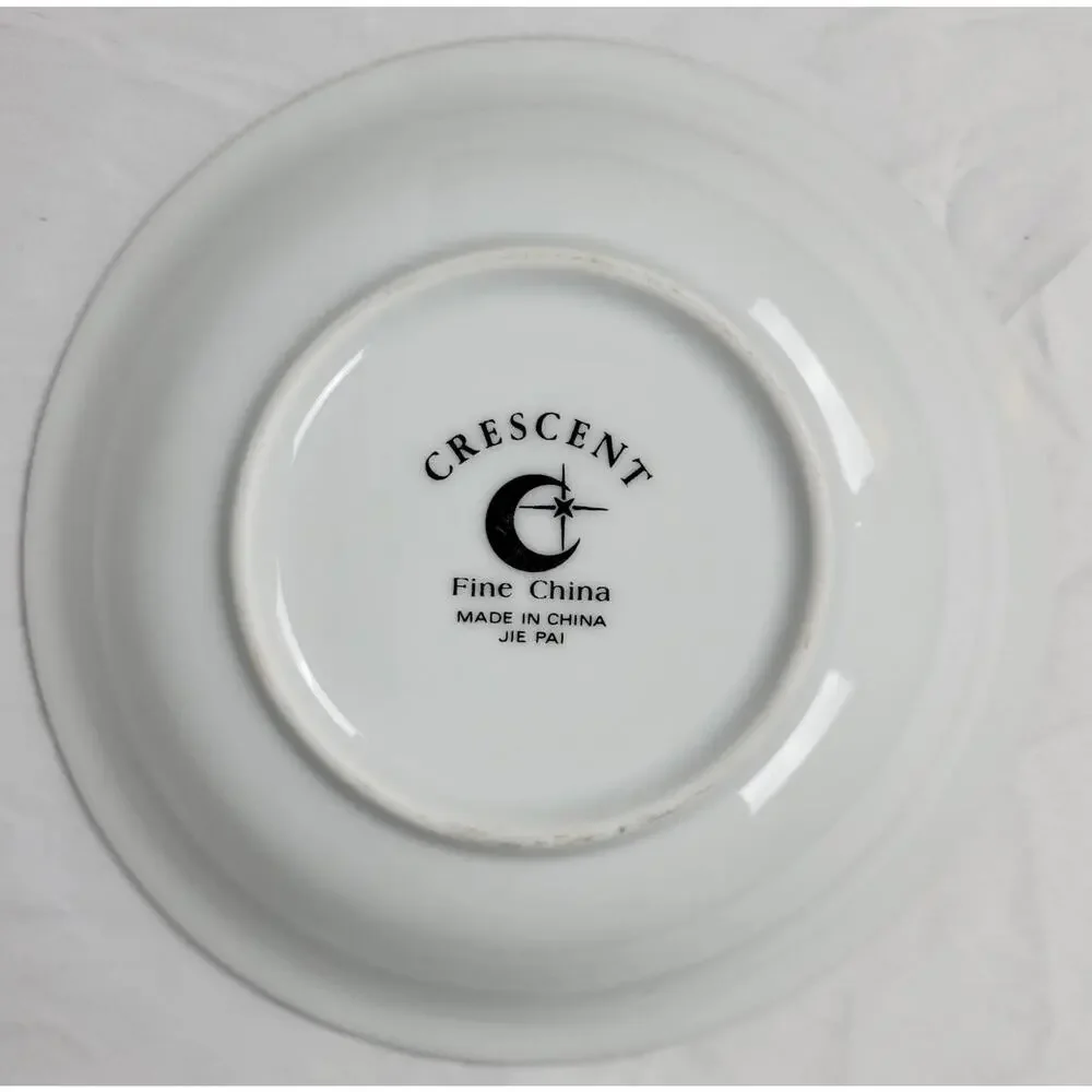 Crescent white ceramic